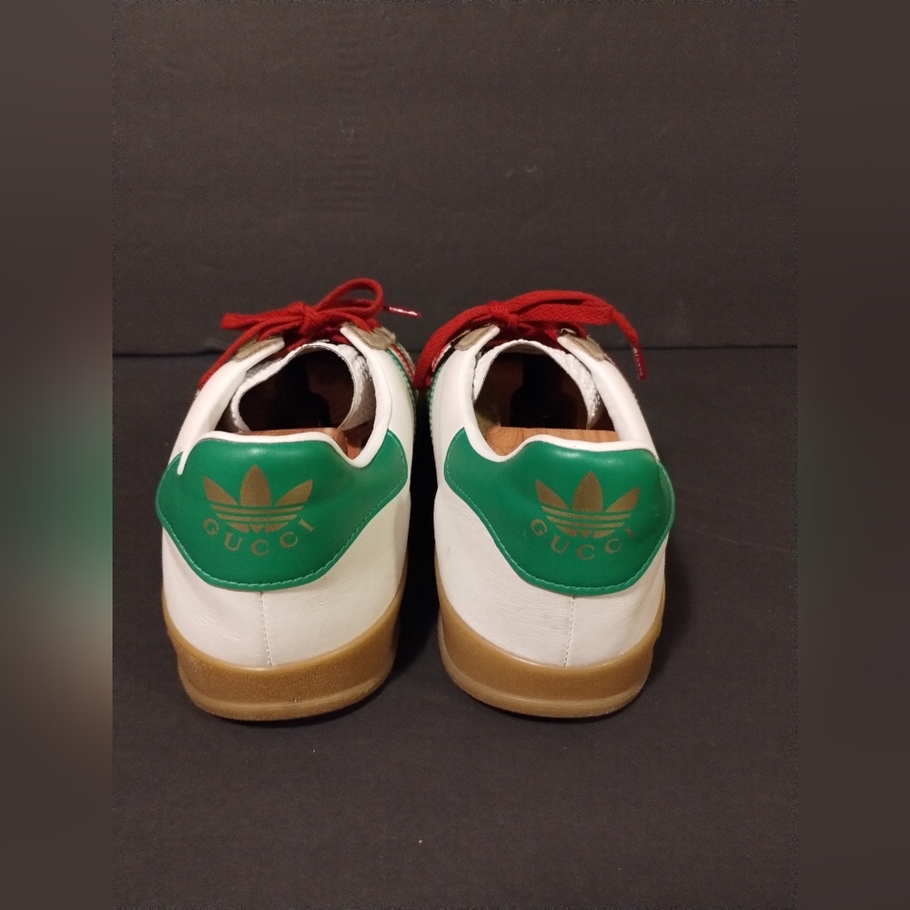 Gucci Adidas x Gucci Gazelle White Class G2U Size 12. - Picture 4 of 10